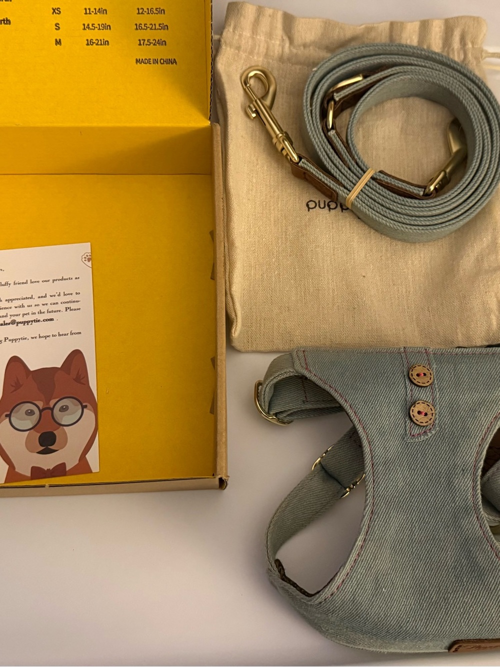 Dog Harness & Leash Set